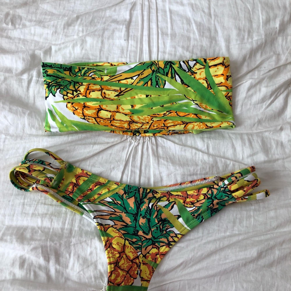 midori bikinis pineapple set